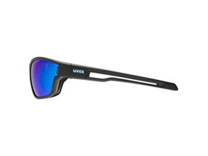 Brýle UVEX Sportstyle 806 Black Matt/Mirror Blue