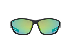 Brýle UVEX Sportstyle 806 Black Matt/Mirror Green
