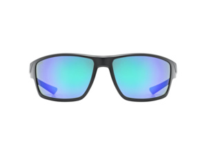 Brýle UVEX Sportstyle 230 Black Matt/Mirror Green