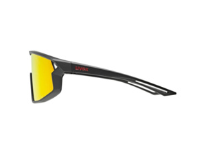 Brýle UVEX Skyryse JR. Black Matt/Mirror Red