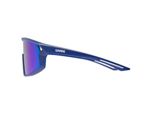 Brýle UVEX Skyryse JR. Blue Matt/Mirror Green