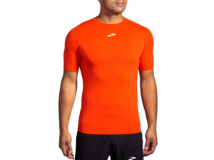 Triko BROOKS High Point Short Sleeve Red