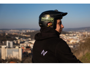 Mikina NORCO Team Black/Purple