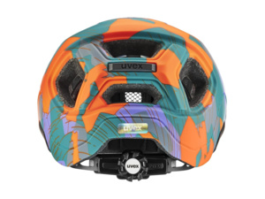 Dětská helma UVEX React JR. Papaya Camo