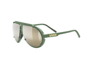 Brýle UVEX Esntl Pina Moss Green Matt/Mirror Gold