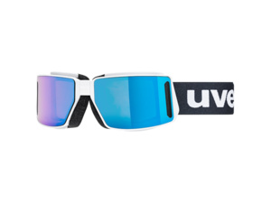 Brýle UVEX MTN Tour White Matt/Mirror Blue(S3) + Clear(S0)