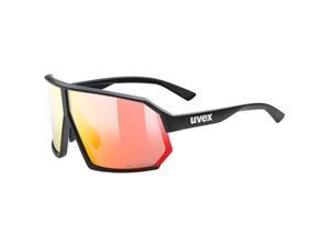 Brýle UVEX Sportstyle 237 CV Black Matt/Mirror Red