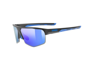 Brýle UVEX Axos Black Matt/Mirror Blue