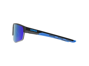 Brýle UVEX Axos Black Matt/Mirror Blue