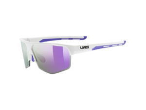Brýle UVEX Axos White Matt/Mirror Purple