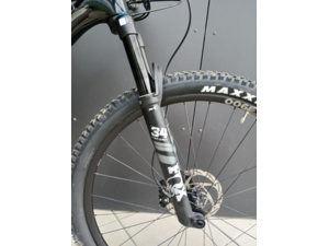 GHOST Lector Pro Raw Carbon/Metallic Blue Grey - L