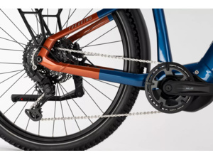 HAIBIKE Trekking 4 High Blue/Orange/Silver Glossy