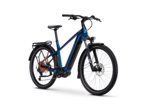 HAIBIKE Trekking 4 High Blue/Orange/Silver Glossy