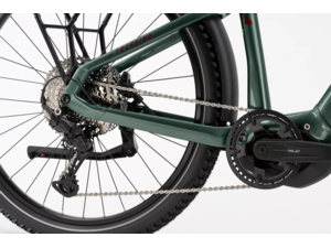 HAIBIKE Trekking 5 High Olive/Red - Gloss Glossy