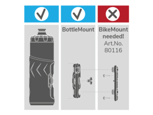 MONKEYBOTTLE TWIST WITH FIDLOCK BOTTLE MOUNT 590ML