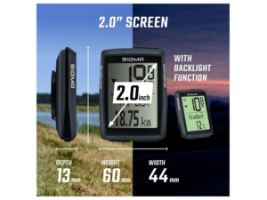 Tachometr SIGMA 14.0 WL STS/CAD