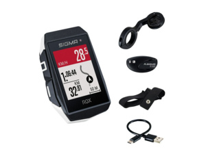 GPS Tachometr SIGMA ROX 11.1 Evo HR Set - White