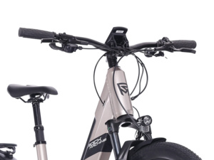 ROCK MACHINE CrossRide e450 FS Touring Sand Grey/Black