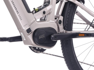 ROCK MACHINE CrossRide e450 FS Touring Sand Grey/Black