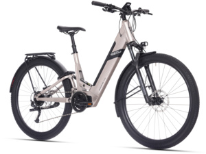 ROCK MACHINE CrossRide e450 FS Touring Sand Grey/Black
