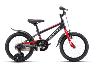 CTM Tommy Matná Černá/Červená