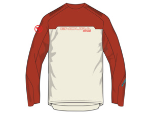 Dres s dlouhým rukávem ENDURA MT500 Burner Brick Red