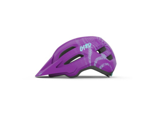 Dětská helma GIRO Fixture II Youth Mat Purple Ripple
