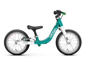 Odrážedlo WOOM GO 1 Metallic Turquoise