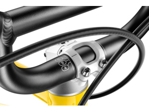 Odrážedlo WOOM GO 1 Plus Vibrant Yellow