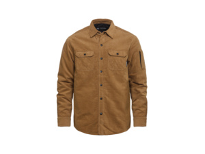 Zateplená košile HORSEFEATHERS Dough Camel Corduroy