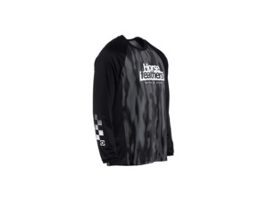 Dres s dlouhým rukávem HORSEFEATHERS Spike Halftone/Black