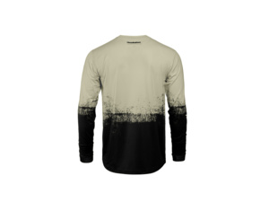 Dres s dlouhým rukávem HORSEFEATHERS Quantum Silver Birch/Black