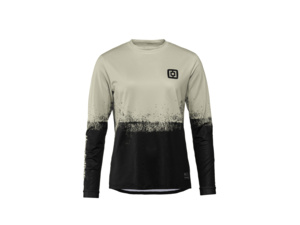 Dámský dres s dlouhým rukávem HORSEFEATHERS Quantum Silver Birch/Black