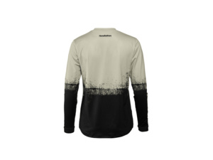 Dámský dres s dlouhým rukávem HORSEFEATHERS Quantum Silver Birch/Black