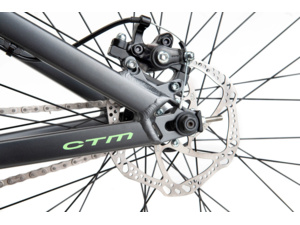 CTM Dirtking Matte Metallic Black/Light Green
