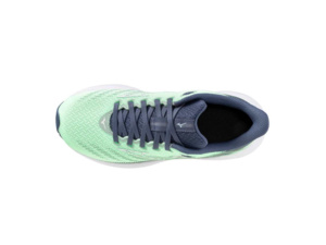 Běžecké boty Mizuno ENERZY RIDER Jr Neo Mint White Vintage Indigo