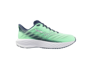 Běžecké boty Mizuno ENERZY RIDER Jr Neo Mint White Vintage Indigo