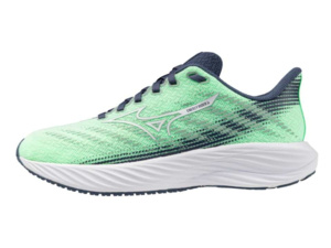 Běžecké boty Mizuno ENERZY RIDER Jr Neo Mint White Vintage Indigo