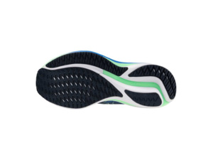 Běžecké boty Mizuno WAVE RIDER 28 VintageIndigo NeoMint FrontBlu