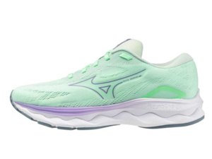 Dámské běžecké boty Mizuno WAVE SERENE Neo Mint Paisley Purple Citade