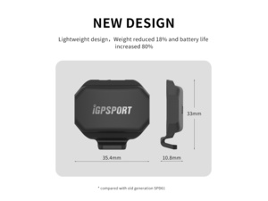 Snímač rychlosti iGPSport SPD70 Speed sensor