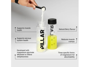 Doplněk stravy PILLAR Triple Magnesium Powder sáček 200 g - Ananas/Kokos