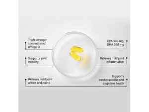 Doplněk stravy PILLAR Ultra Omega Capsules