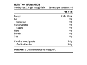 Doplněk stravy PILLAR Creatine Monohydrate 300 g