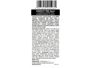ENERVIT PRE Sport s kofeinem Cola