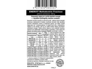 ENERVIT Maltodextrin Fructose Pomeranč