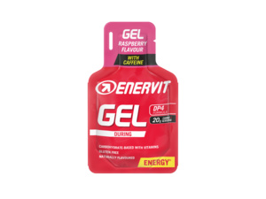 ENERVIT Gel s kofeinem - malina