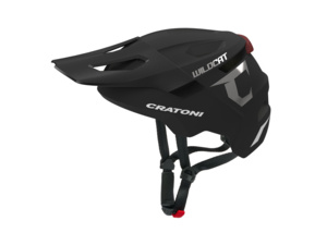 Dětská helma CRATONI WildCat LED Black Matt - S/M (49-56cm)