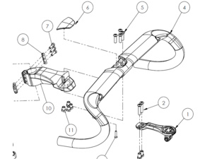 Držák LOOK Computer mount Blade 2 RS