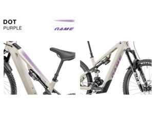 Ochranné samolepky MOUSTACHE TT/DT Game 2025 Dot Purple